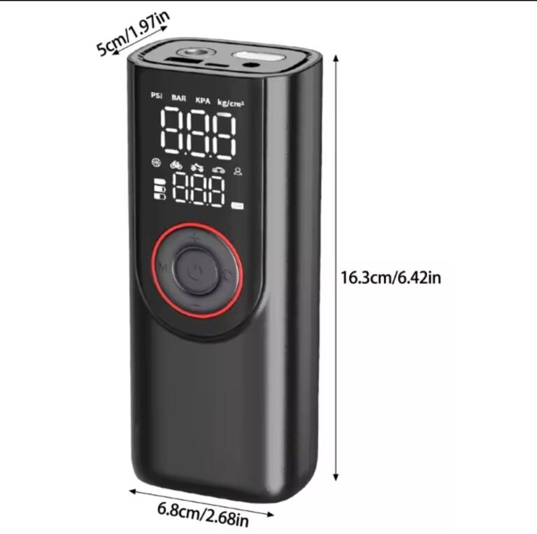 Gonfleur pompe à air intelligente portable 150 PSI