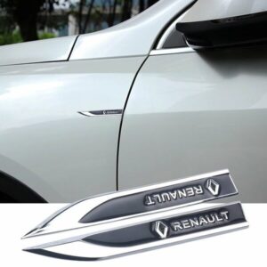 2025/02/1000069468.jpg Autocollant d'aile voiture en métal logo 3D