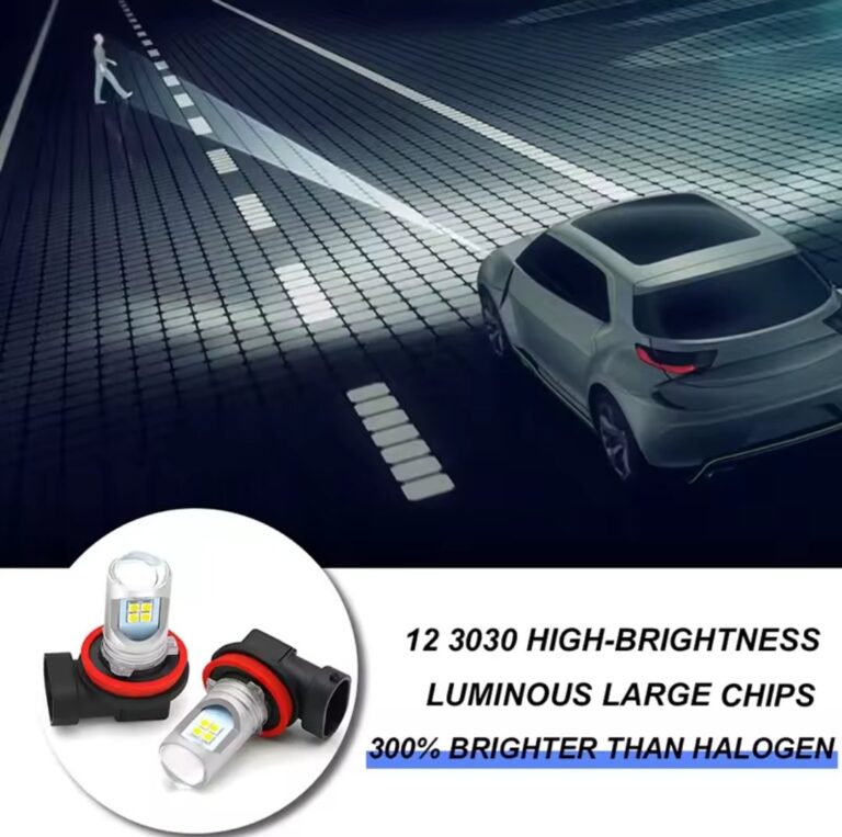 2Pcs Led Antibrouillard H11/ H8/ H16