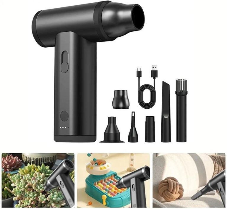 Souffleur et Aspirateur Turbo Haute Puissance Avec Afficheur LED