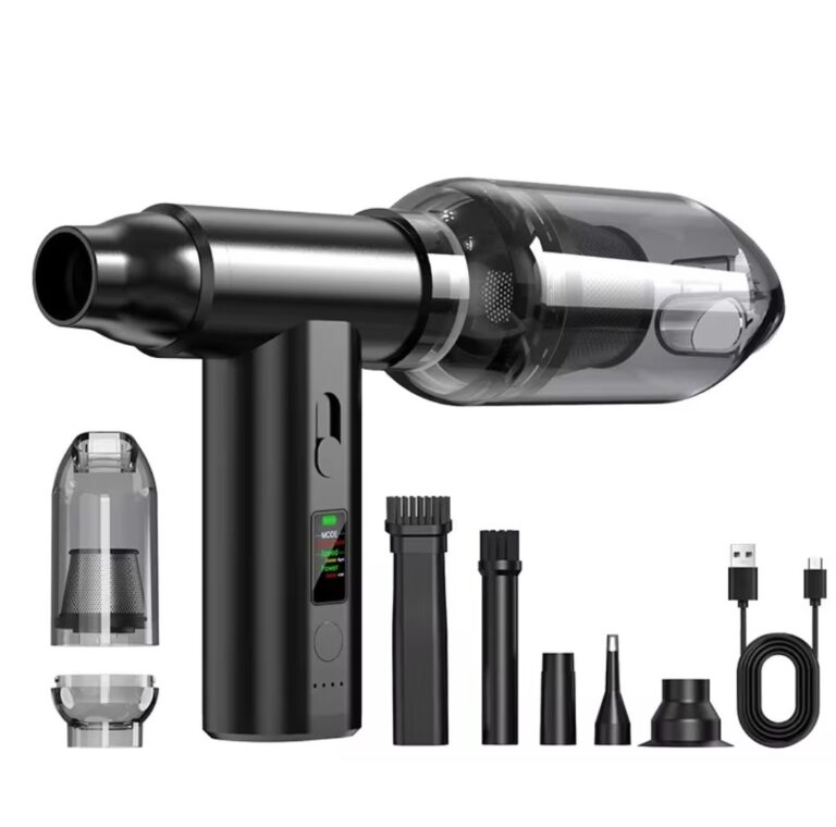 Souffleur et Aspirateur Turbo Haute Puissance Avec Afficheur LED