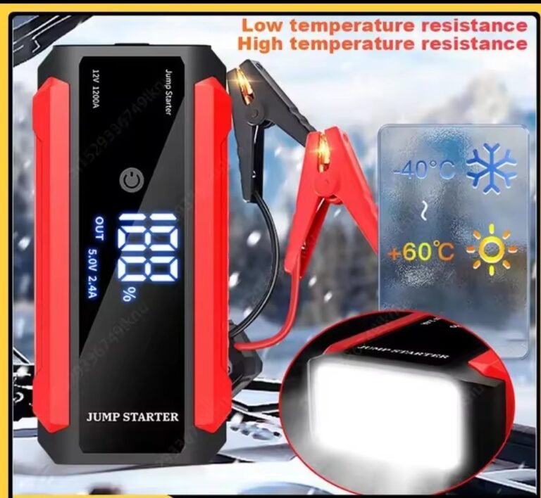 DÉMARREUR DE SECOURS
MULTIFONCTION 12V 1200A