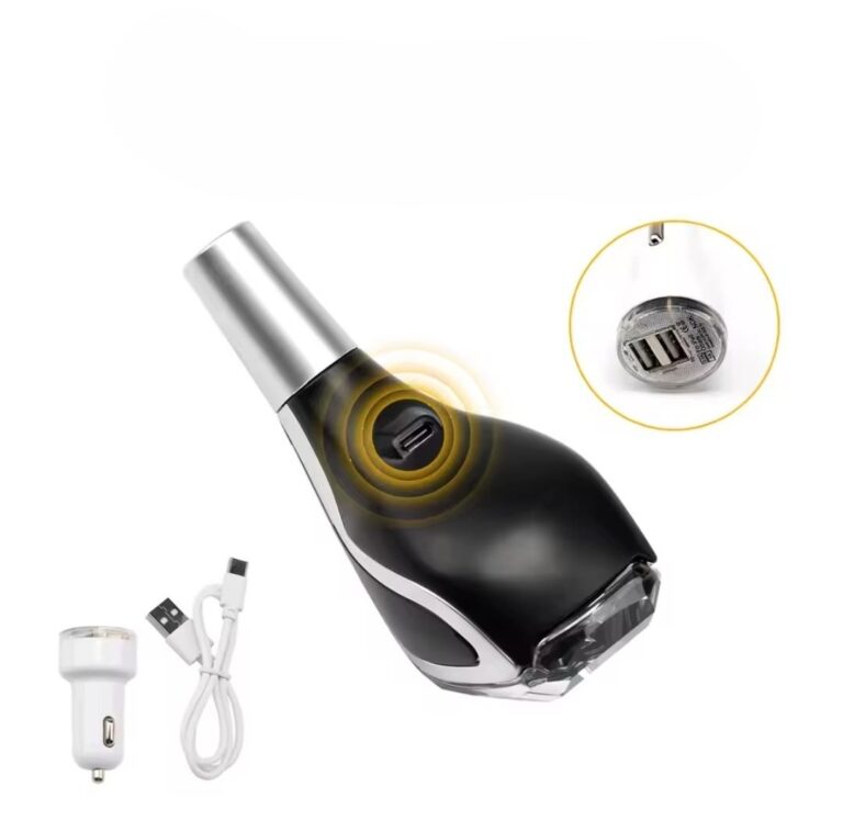 Pommeau de levier de vitesse LED Cristal Multicouleur