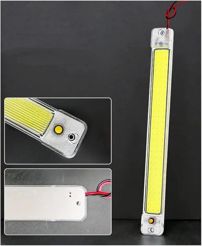 LED éclairage intérieur de cabine 2Pcs 12W