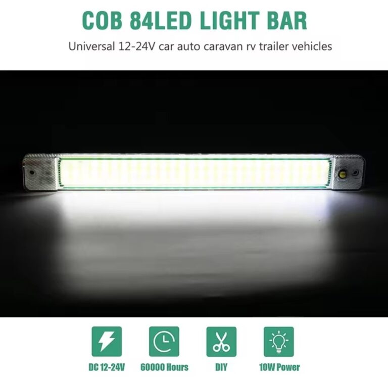 LED éclairage intérieur de cabine 2Pcs 12W