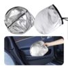 Pare Soleil pour Voiture De Pare-Brise Automatique Rétractable