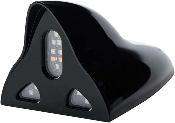 Antenne Requin Led à énergie solaire avec télécommande