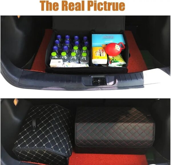 Sacs pour Coffre De Voiture Cuir Pliable