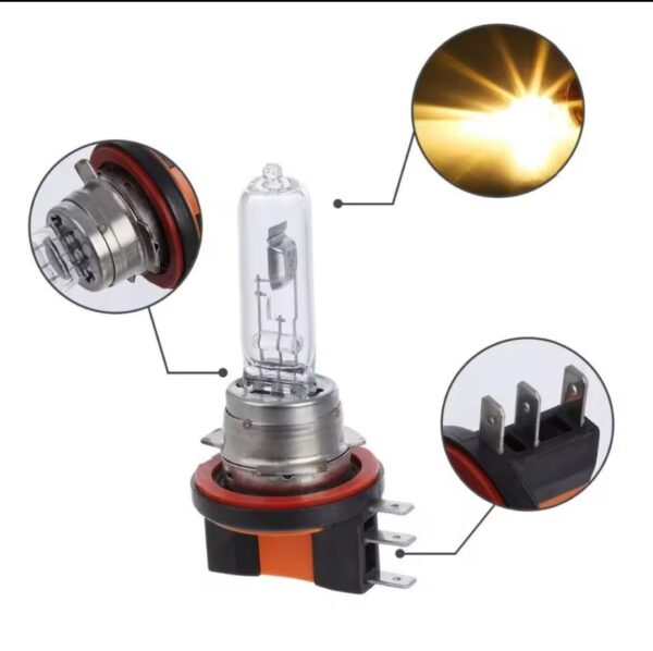 Ampoule halogènes H15 15/55W 12V  pour feux de brouillard/feux de route