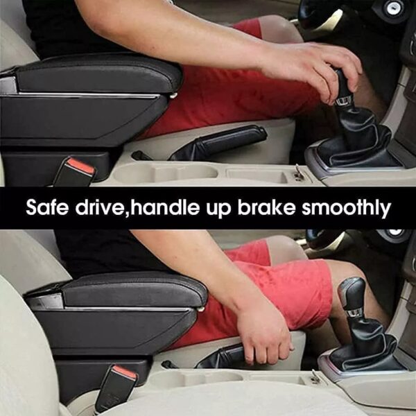 Accoudoir de voiture avec boîte, de rangement