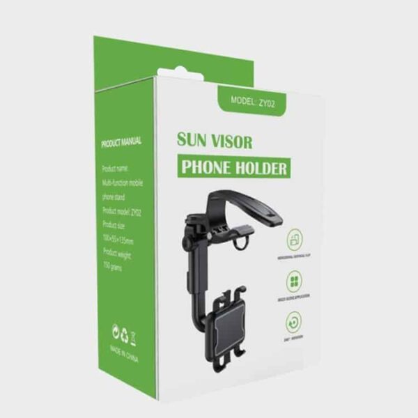 Support De Téléphone Pare-soleil