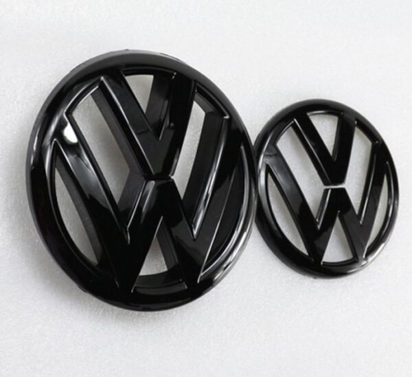 Logo VW Noir 3D Golf  6 / 7 Polo