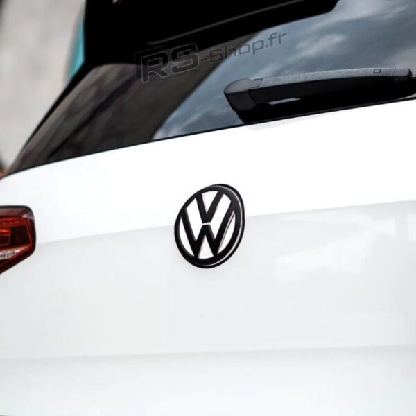 Logo VW Noir 3D Golf  6 / 7 Polo