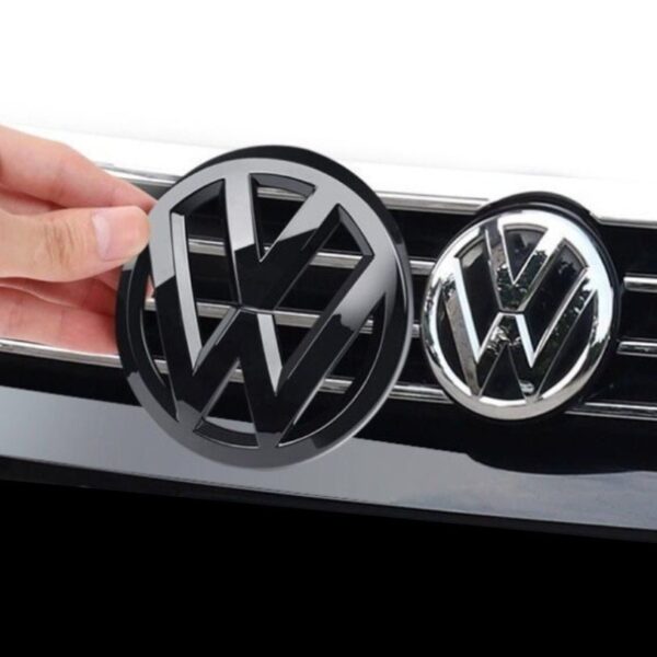Logo VW Noir 3D Golf  6 / 7 Polo