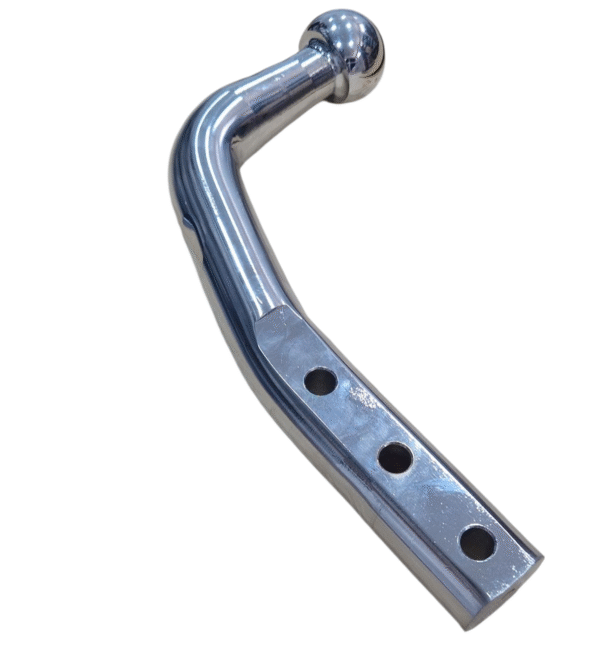 Crochet Et Boule d'attelage Chromé/Noir