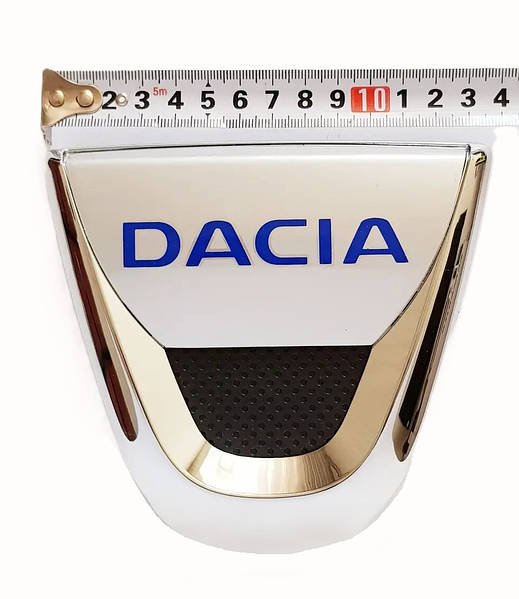 Emblème Dacia Sandero / Stepway / Duster / Lodgy / Dokker 137x120 mm avant