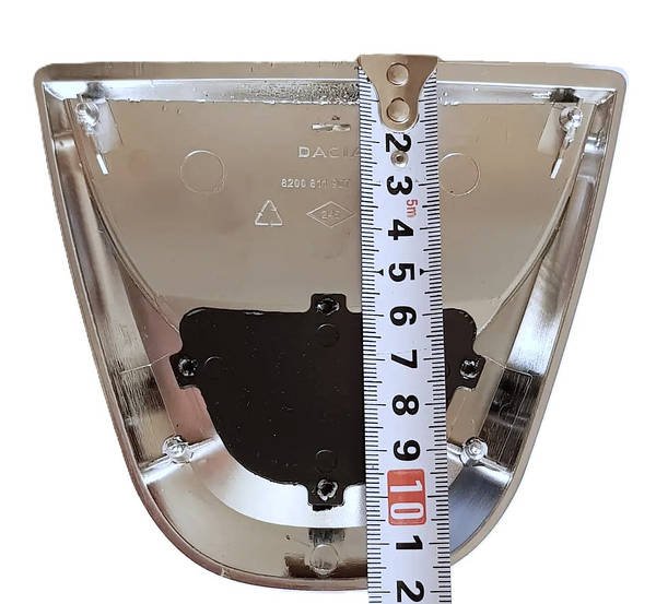 Emblème Dacia Sandero / Stepway / Duster / Lodgy / Dokker 137x120 mm avant