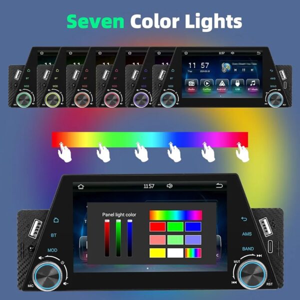 Poste Radio Auto MirrorLink Car  Mp5