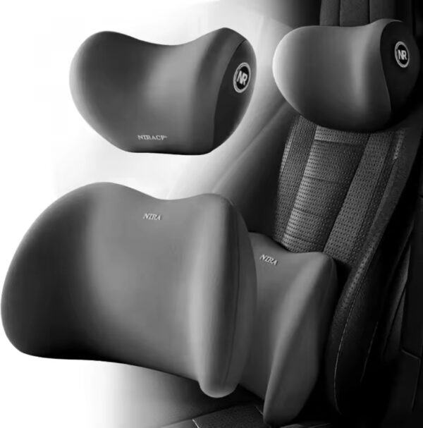 Coussin soutien nuque + ombaire orthopédique