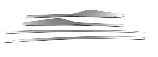 Bandes de Porte latérales en Acier Inoxydable Clio 4