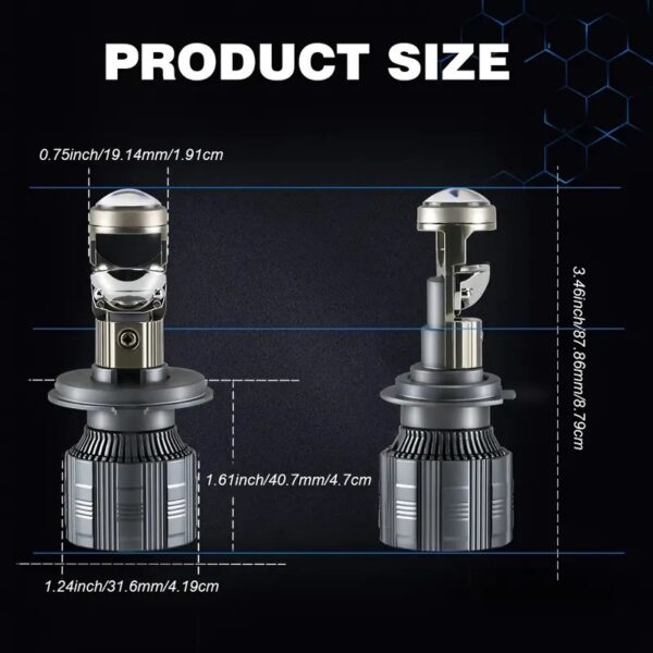 Led phare Supérieure T8