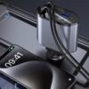 Chargeur Fast de voiture 4 en 1 câble rétractable 66W