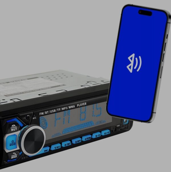 2025/08/1000043761.jpg Autoradio Bluetooth 5.0 1DIN USB AUX MP3 microSD Télécommande