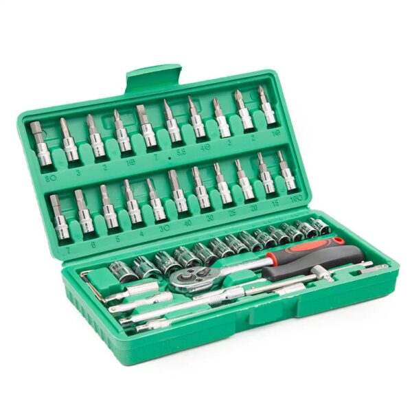 Caisse a outils cliquet 46Pcs CTC-686