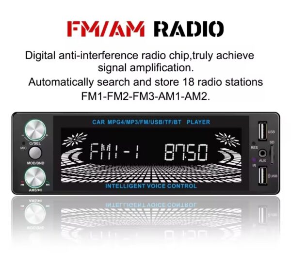 Poste Radio Bluetooth Écran DSP