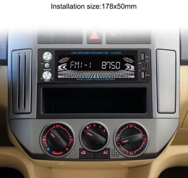 Poste Radio Bluetooth Écran DSP