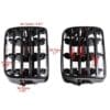 Grille de Ventilation Compatible avec Renault Clio 2 | 2pcs