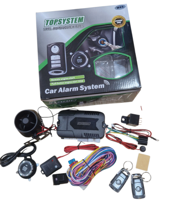 Système d'alarme et bouton démarrage TOPSYSTEM