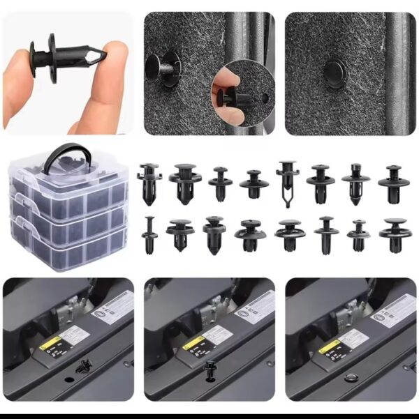 Boîte agrafe avec outils garniture 720Pcs