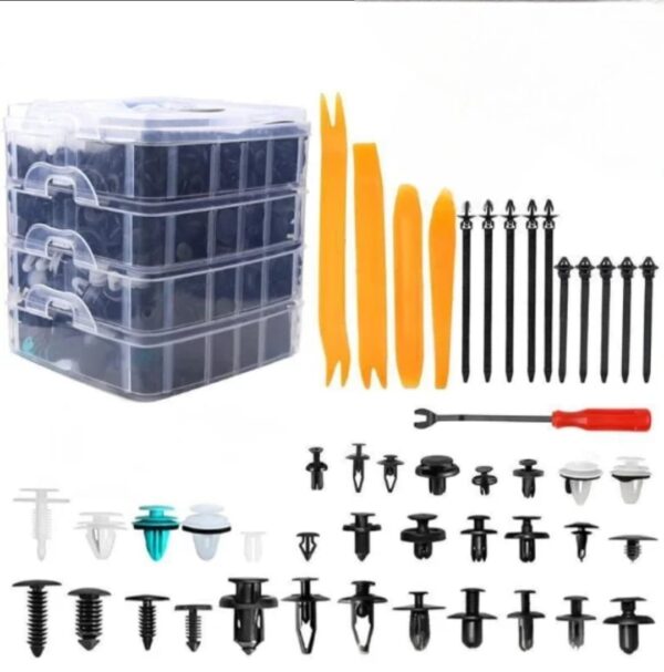 Boîte agrafe avec outils garniture 720Pcs