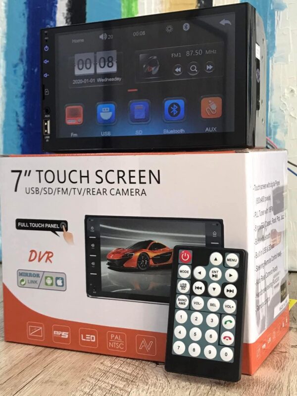 Tablette Mp5 7" MirrorLink USB/SD/FM/ Caméra