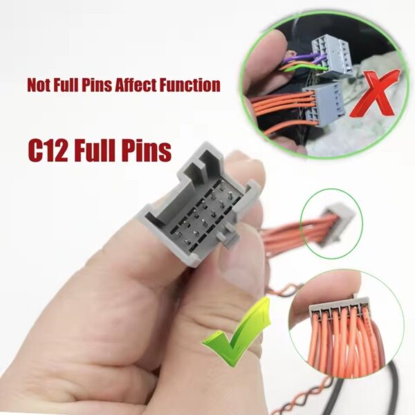 Caméra de Recul Poignée  Dynamique Pour Skoda