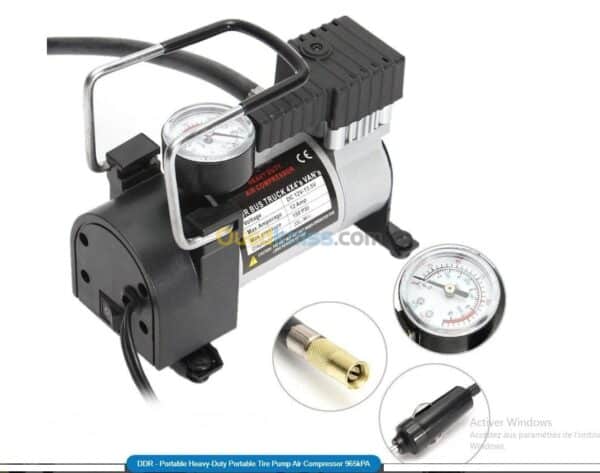 Gonfleur de pneu portable 12V 150Psi