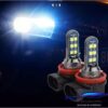 Kit de 2 ampoules de phares LED pour voiture H11/H8/H9, 110 W, 20 000 lm