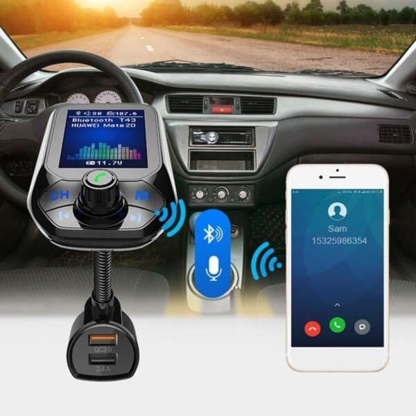 LECTEUR MP3 DE VOITURE
MULTIFONCTION SANS FIL