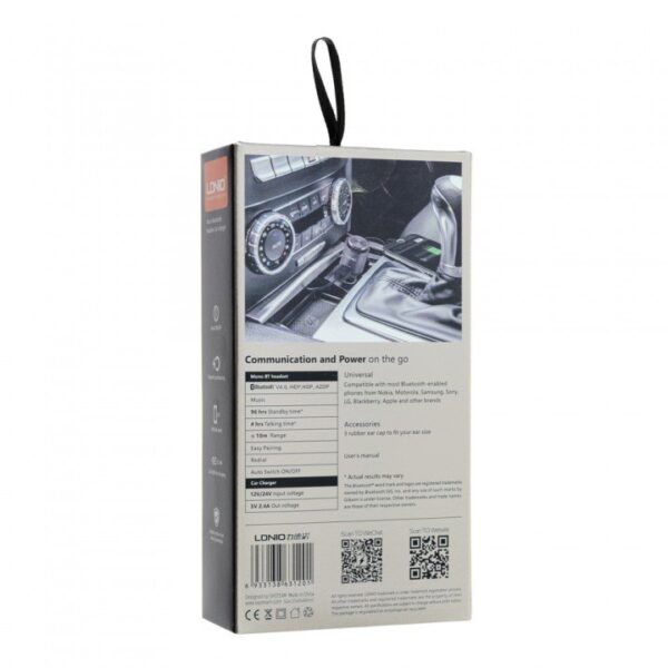 Chargeur de voiture sans fil Ldnio CM-20