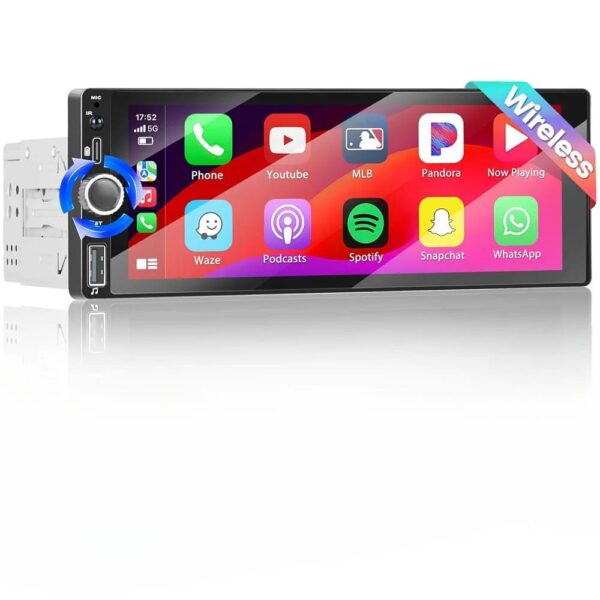 2025/10/1000047245.jpg Poste Écran Carplay sans Fil Autoradio 1 DIN Android Auto Wireless 6,9" 1+32G