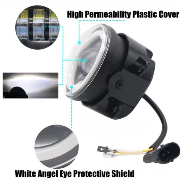 Paire de phares antibrouillard LED