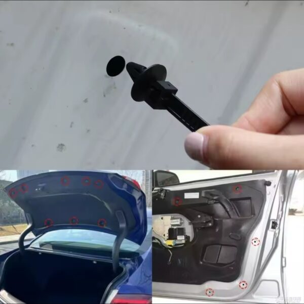 Clips de fixation pour pare-chocs 10Pcs