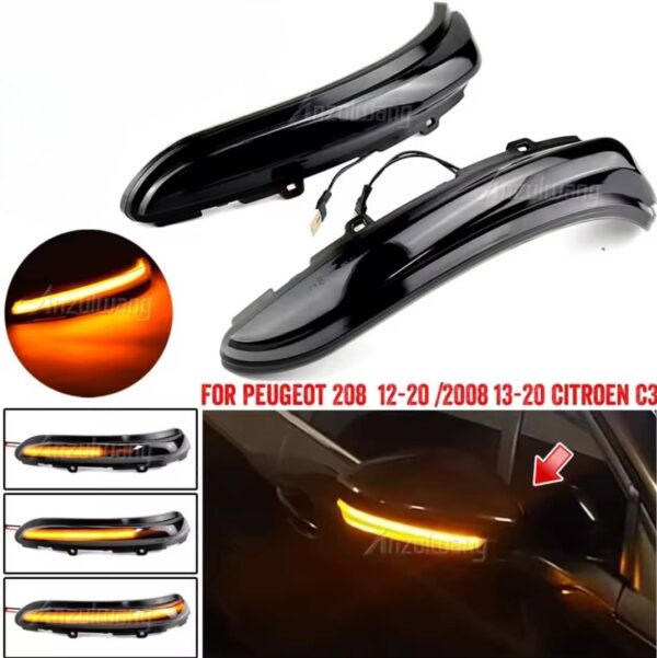 Clignotant Led dynamique pour rétroviseur