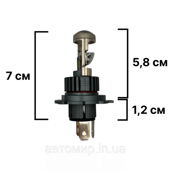 Mini Loupe Sans fil T30 H4/H7 6000K 25W
