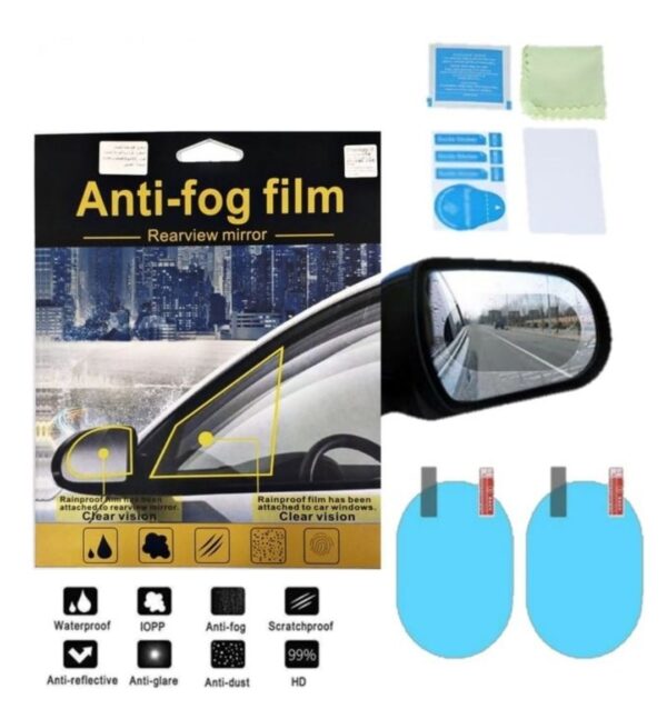 Film de protection rétroviseur - Anti Pluie