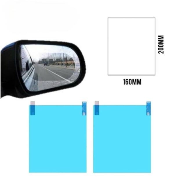 Film de protection rétroviseur - Anti Pluie