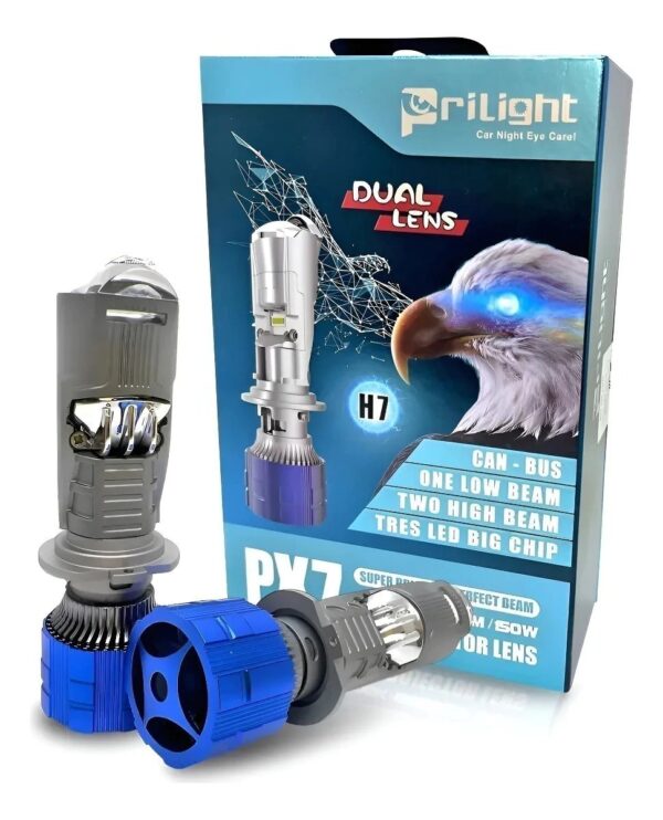 Mini Loupe Prilight Px7 H7 150W 15000LM