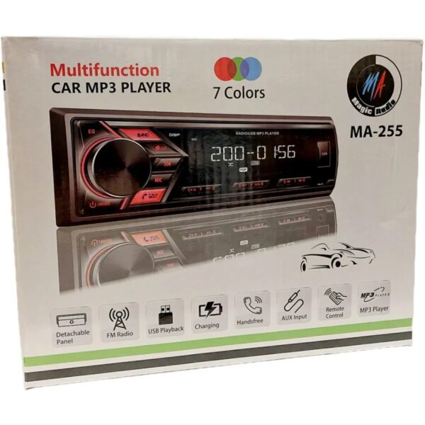 Poste Radio Multi-fonction 7Couleur Détachable