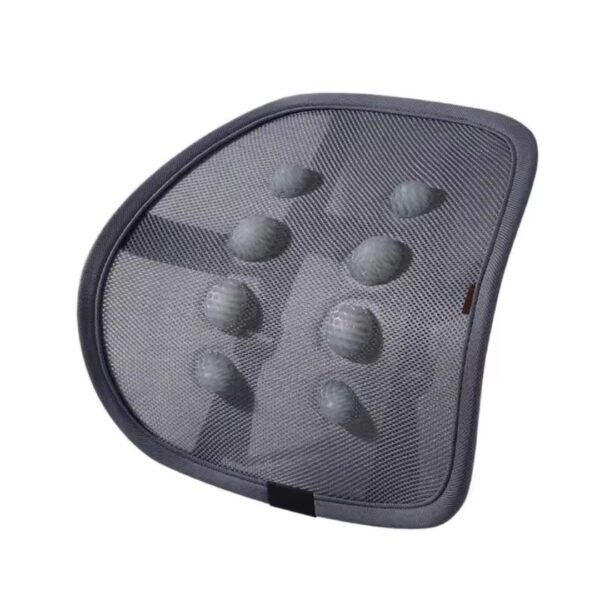 Support lombaire avec maille respirant Noir/Gris